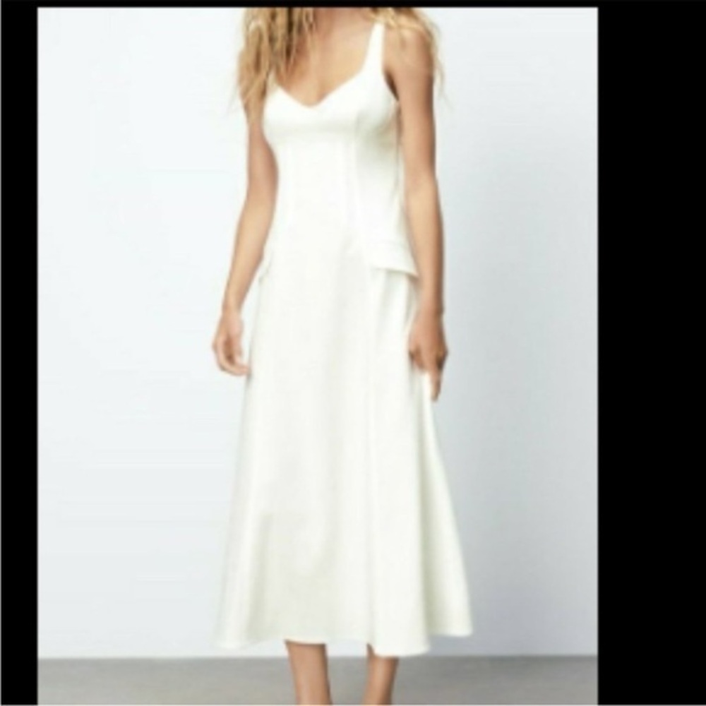 Zara linen dress